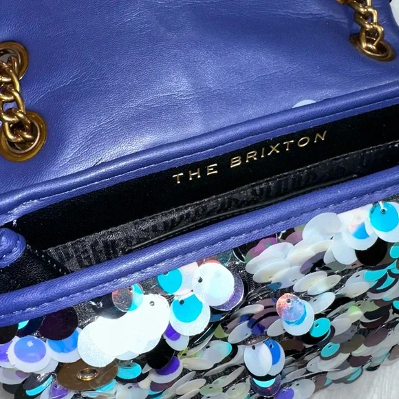 Kurt Geiger • Iridescent Sequin Brixton Purse Mini